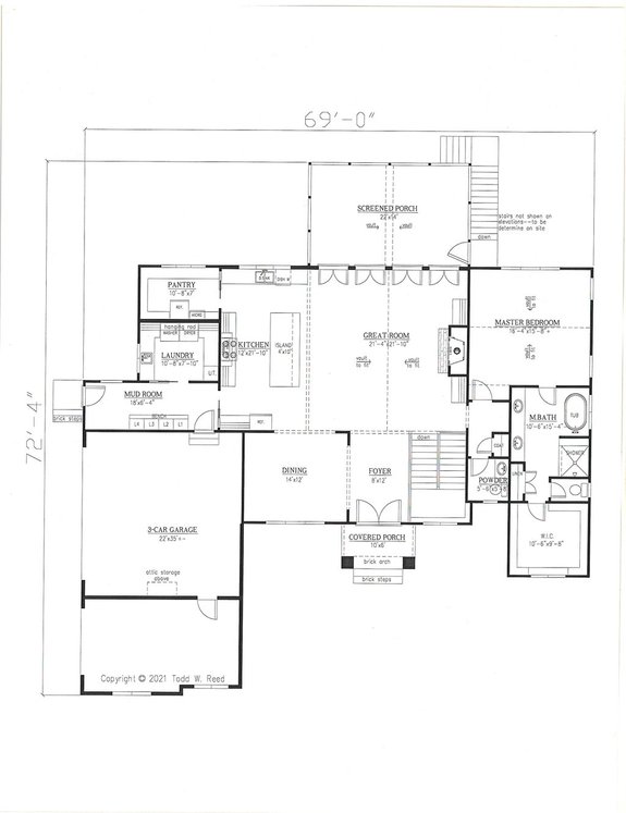 Luxury Farmhouse Plan