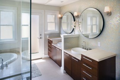 Glass Tile for Bathrooms & Kitchens