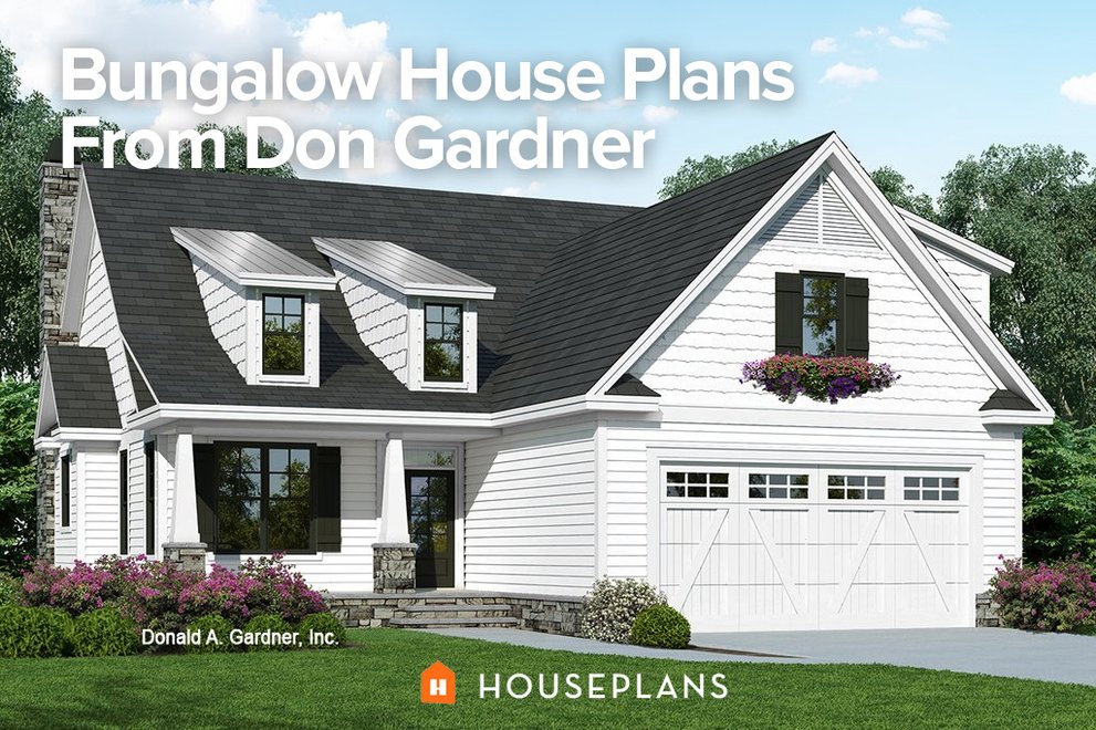Bungalow House Plans From Don Gardner