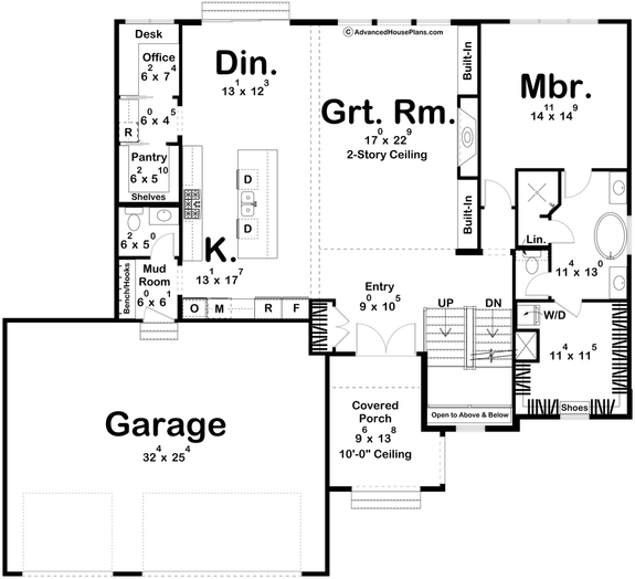 First-Floor Primary Suite