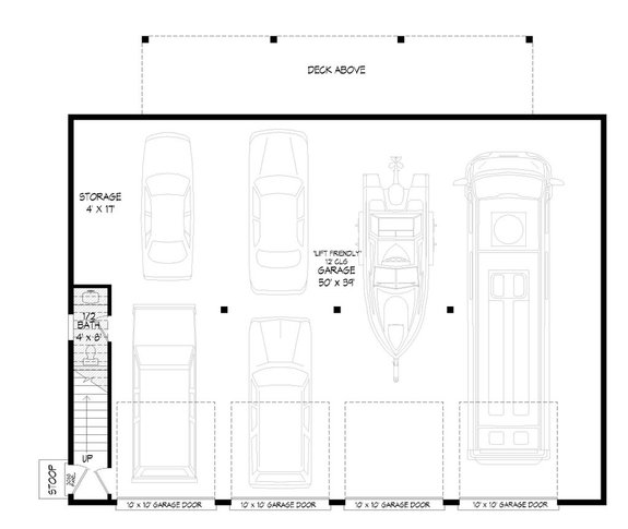 Car Base Layout Car Garage Layout