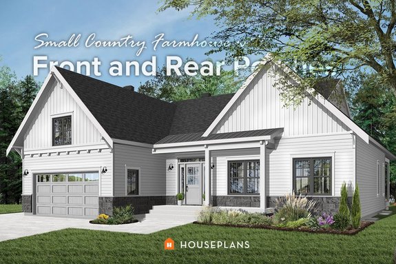 Beautiful Small Country House Plans (with Porches!)