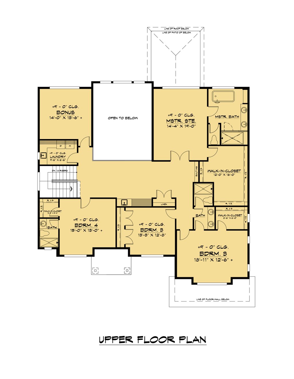 Two-Story Contemporary Plan