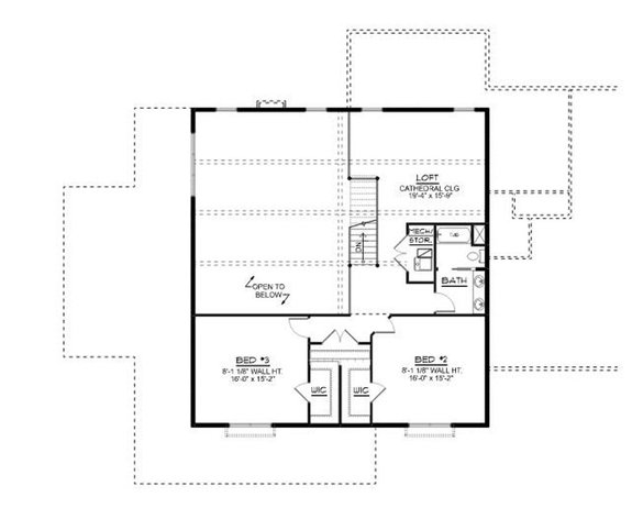 Country House Plan with Six Car Garage