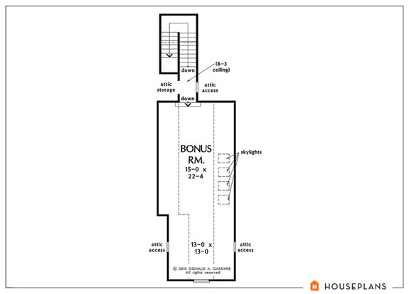 Standout 4 Bedroom 3 Bath House Plans by Don Gardner - Houseplans Blog ...