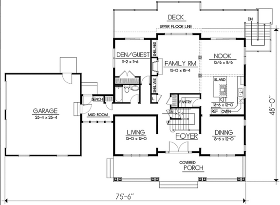 5 Bedroom House Plans Under 3,000 Sq. Ft.