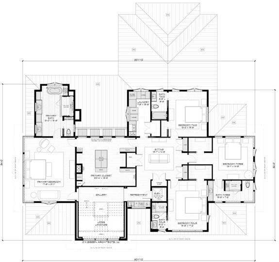Contemporary Plan with Stunning Windows