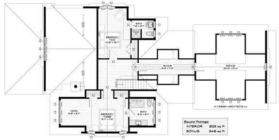 Lakefront Farmhouse Plan with First-Floor Primary Suite
