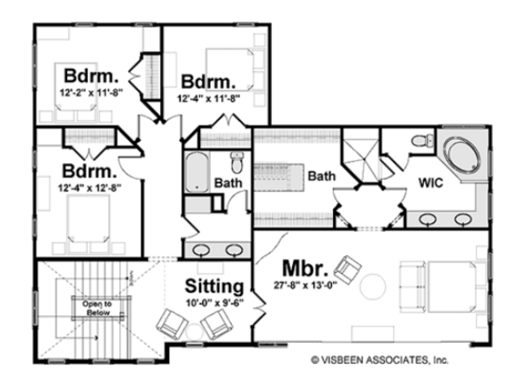 House Plan Design - Traditional Homes with Closed Floor Plans