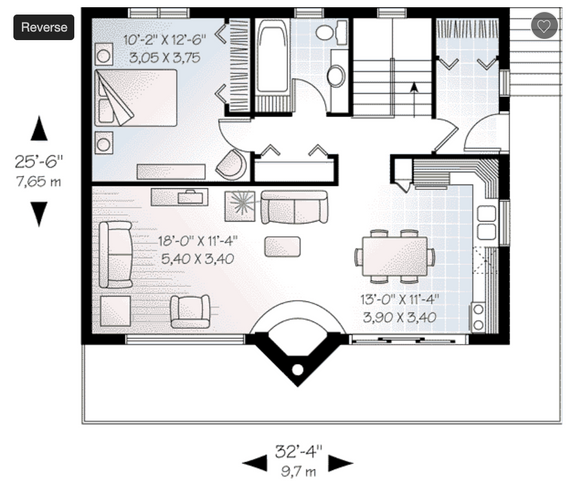 Tiny House Plans with Modern Curb Appeal