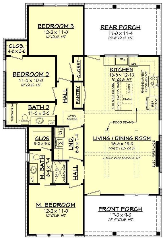 Small Farmhouse Plan