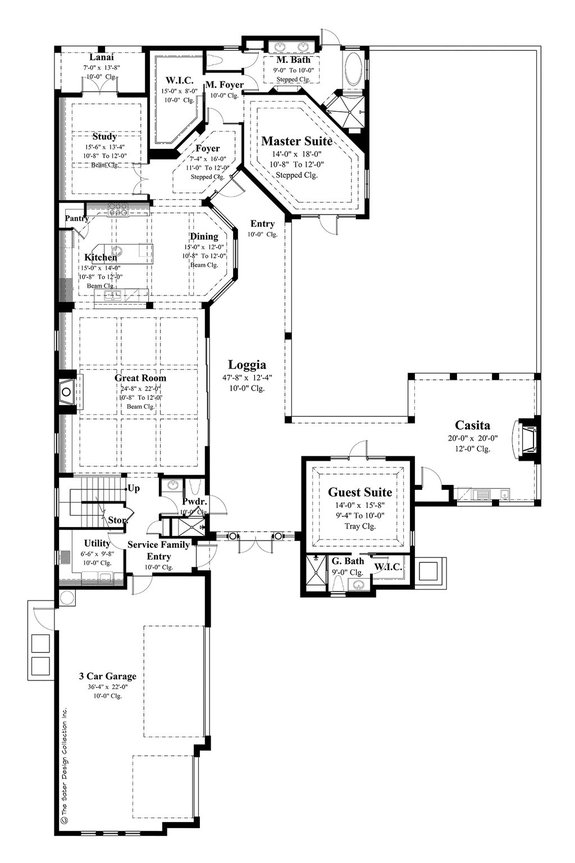 Dream House Plan - Build a House with a Courtyard