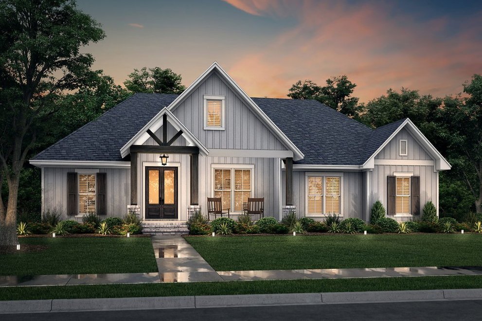 10 Modern Farmhouse Plans with Amazing Curb Appeal