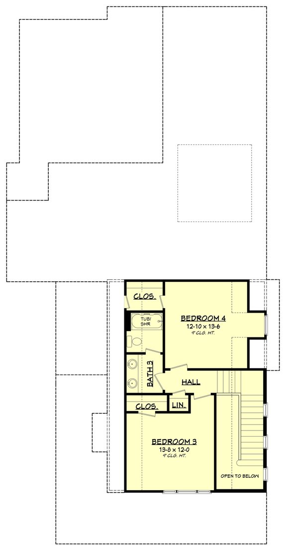 Simple Narrow Lot House Plans