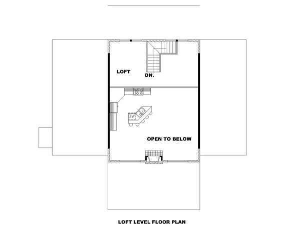 A-Frame Plan with Office