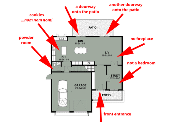 House Plan Design - Santa-Friendly (and Not-So-Friendly) House Plans