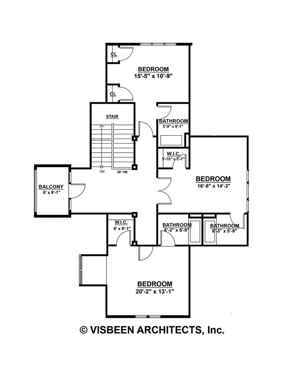 Modern House Plans with Photos from Visbeen Architects