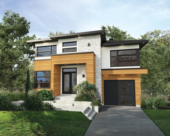 2 Story Modern House Plans