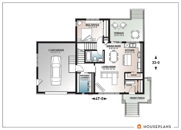 Modern and Cool: Shed Roof House Plans