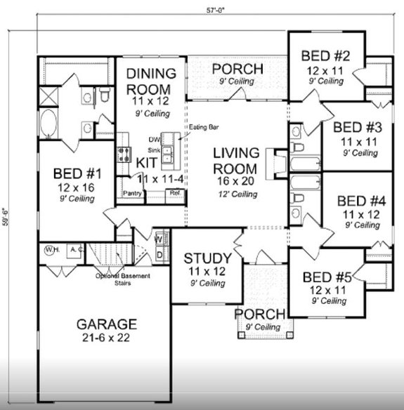 Est House Plans To Build Simple, Home Plans Without Basement