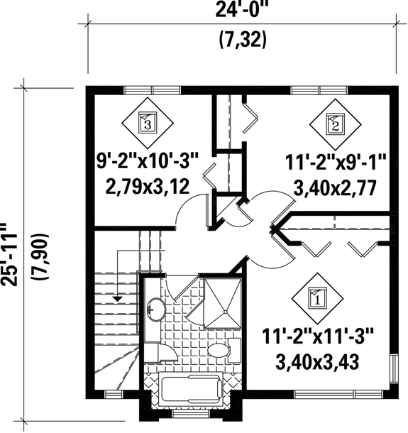 Modern Two-Story Plan