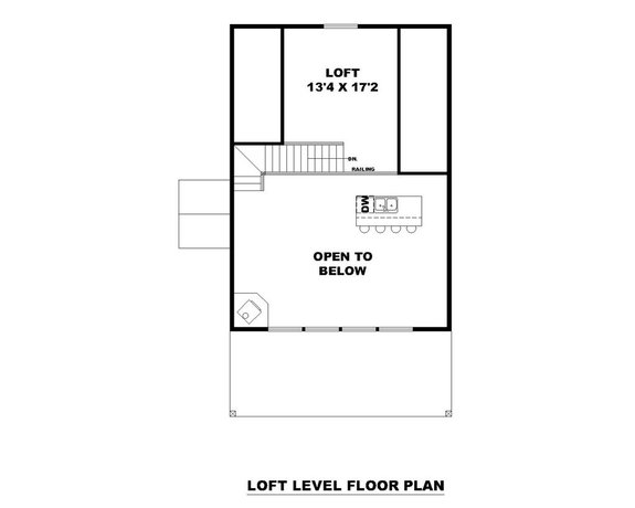 Simple 2 Bedroom Cabin with Loft