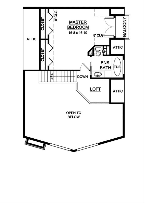 Small Cabin House Plans with Loft and Porch for Fall