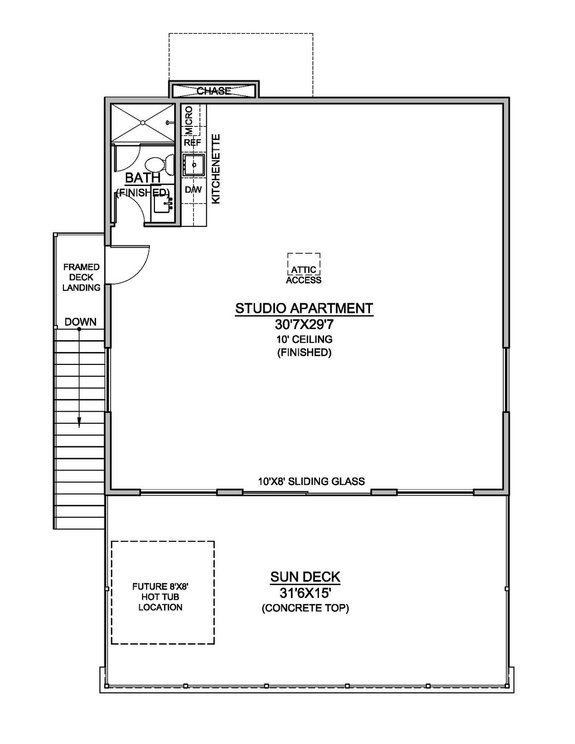 Garage with Workshop