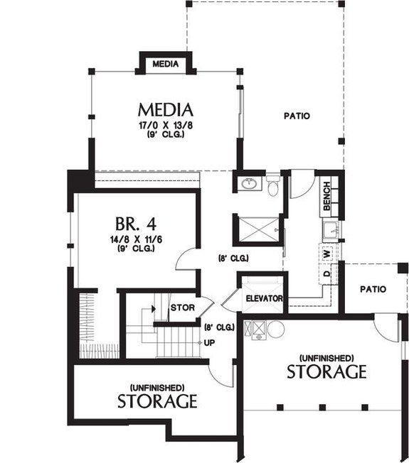 Dream House Plan - House Plans with Basements