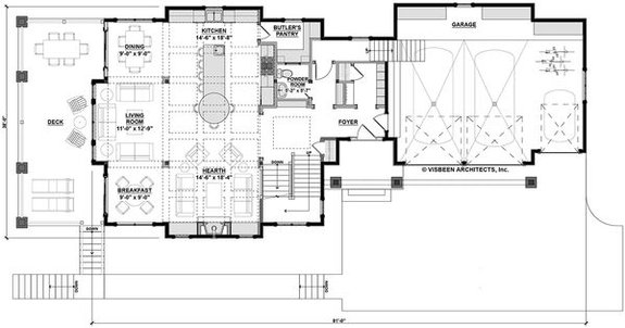 Luxe Lake House Plans From Visbeen Architects