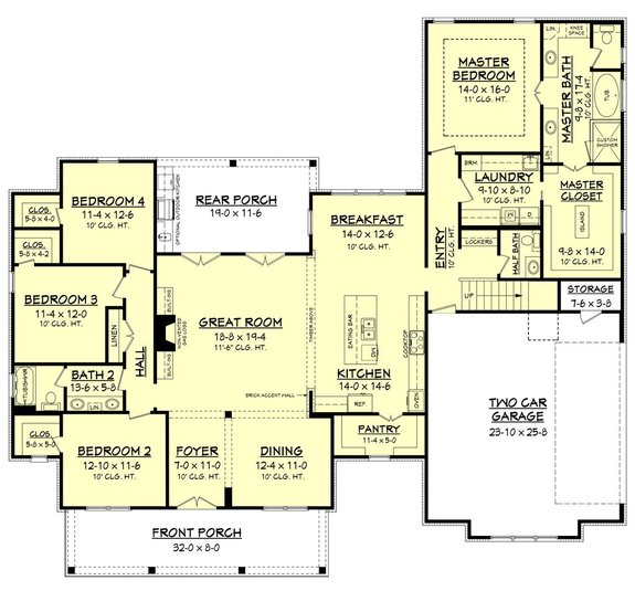 Trending: House Plans with Home Offices