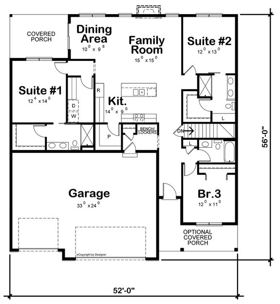 Best House Plan with Simple Layout