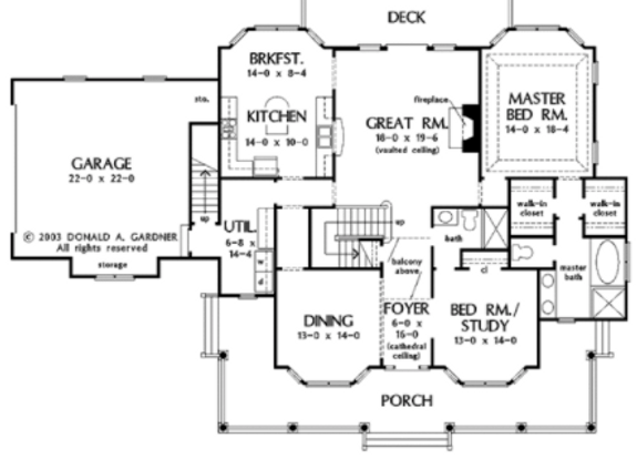 Modern Farmhouse Floor Plans from Donald A. Gardner Architects