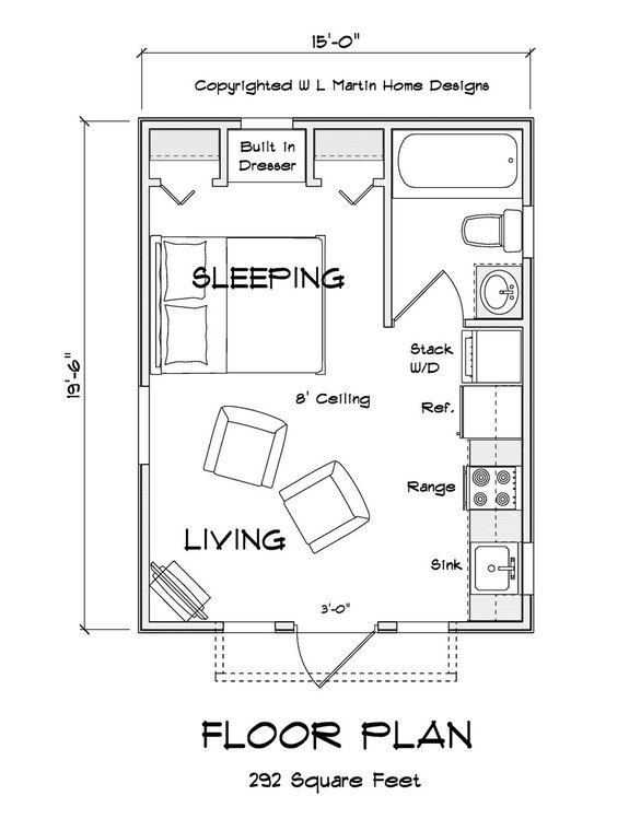 Tiny Cottage Plan