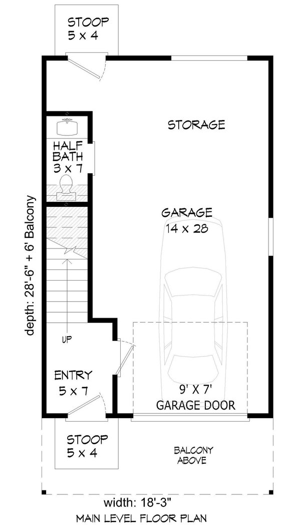 Cheap-to-Build Open Floor Plan with Garage Apartment