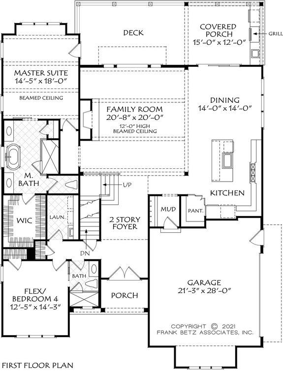 Corner Lot Plan with Covered Porch