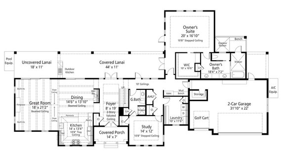 Luxury Florida House Plan
