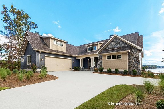 Walkout Basement House Plans with Photos from Don Gardner