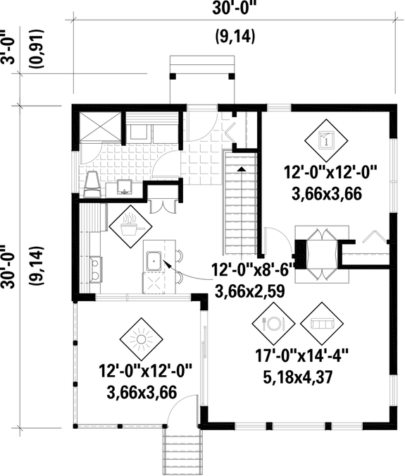 Modern One-Story Design