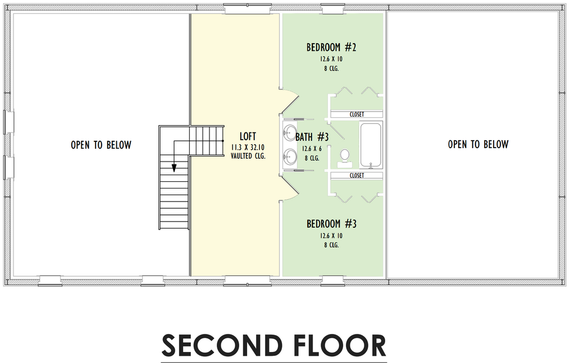 Timeless Barndominium Plan with Loft