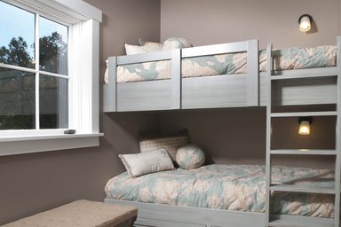 Bunk Rooms Provide Functional Sleeping Spaces