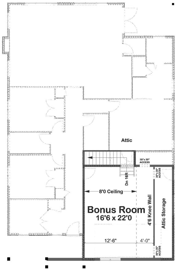 Farmhouse Design with Bonus Room