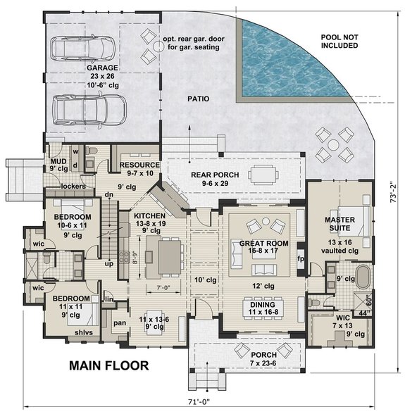 Featured image of post Open Concept Floor Plans For Ranch Homes : Enjoy our special selection of house plans with open floor plans!