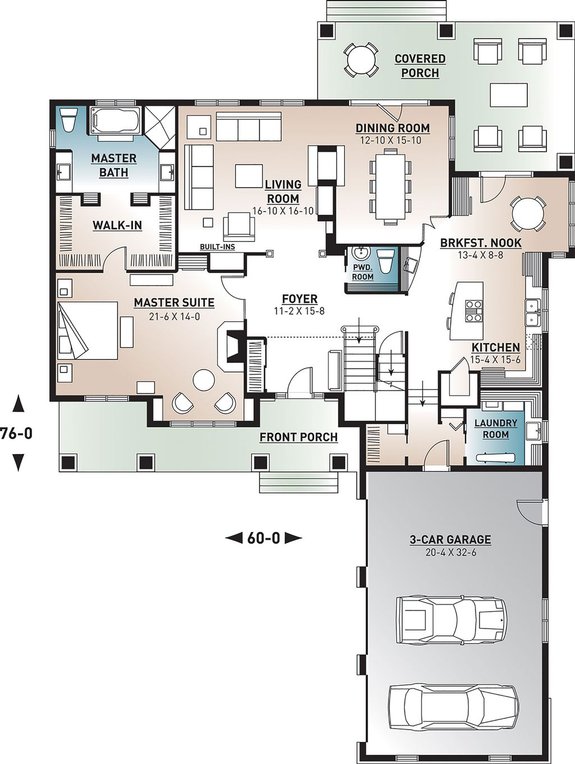 L-Shaped Plan