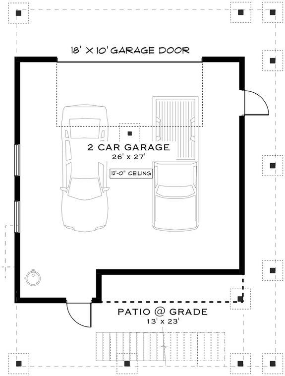 Tiny Garage Apartment Plan