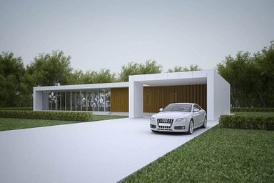 A Home Designed like an Audi Sportscar