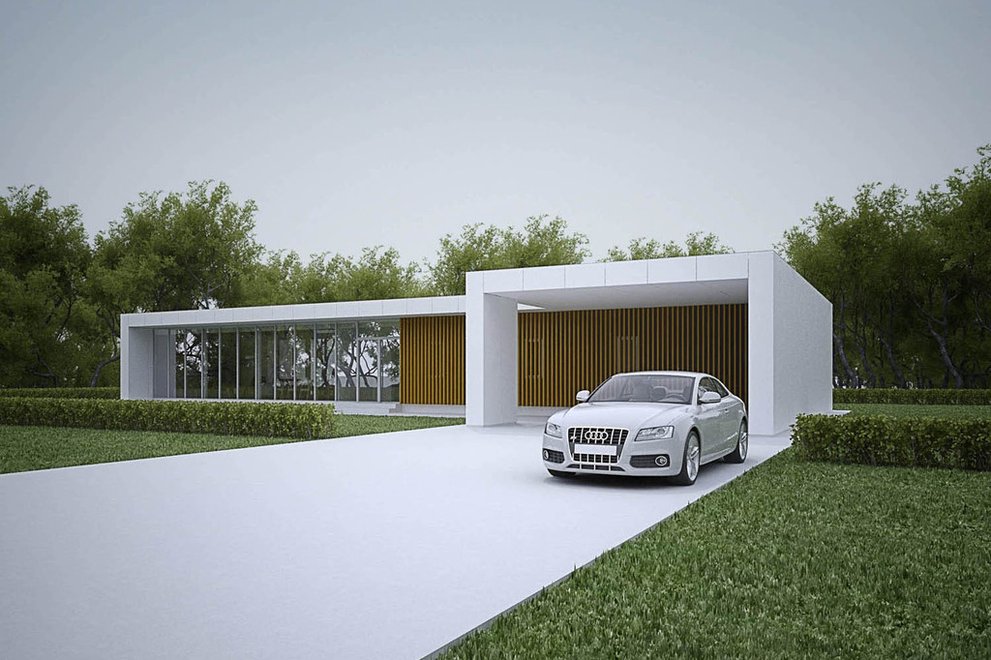 A Home Designed like an Audi Sportscar