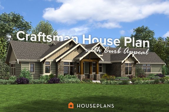 Craftsman Style House Plans Big And, 1 Story Craftsman Bungalow House Plans
