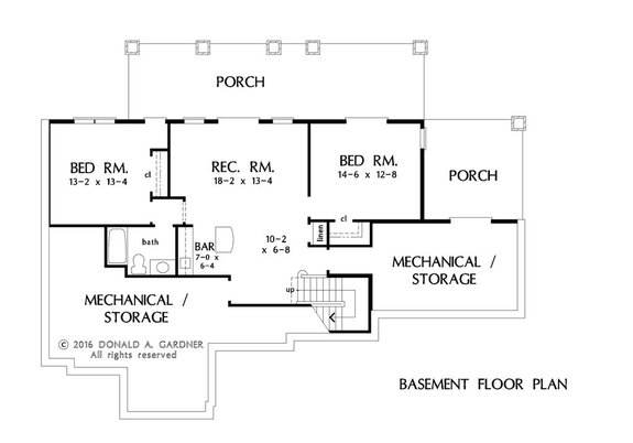 Bungalow House Plans From Don Gardner