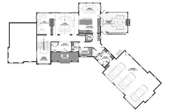 Modern House Plans with Photos from Visbeen Architects